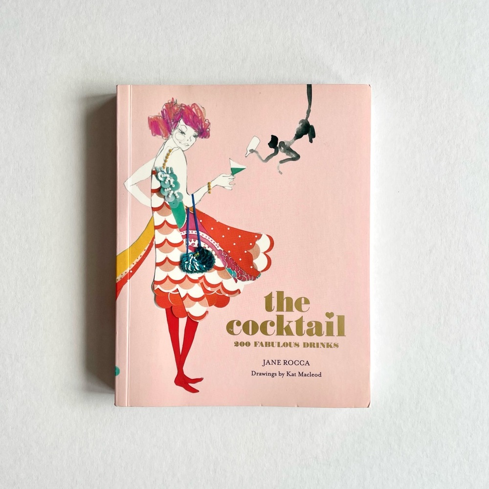 Anthropologie Pink Cocktail Book